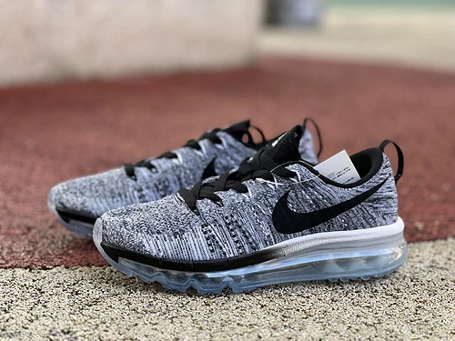 Nike Flyknit Air Max Grey Black 620469-102