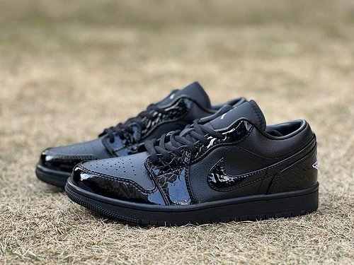 Air Jordan 1 Low All Black HJ7743-010