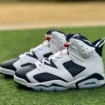 Air Jordan 6 "Olympic" White Blue Retro Basketball Shoes CT8529-164