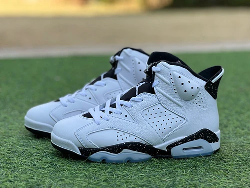 Air Jordan 6 "Reverse Oreo" High White Black Retro Basketball CT8529-112