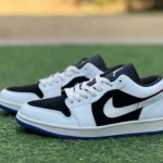 Air Jordan 1 Low Black White Blue HQ0764-001