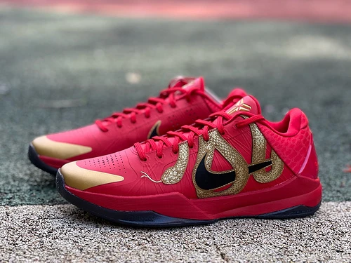 Nike Kobe 5 Red Gold HF5182-600