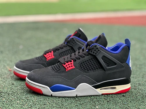 Air Jordan 4 Retro "Rare Air" Black Blue Red FV5029-003