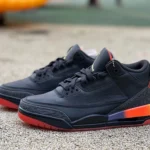 J Balvin x Air Jordan 3 "Rio" Black Rainbow RN Version