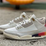 J Balvin x Air Jordan 3 Rainbow Sneaker FN0344-901