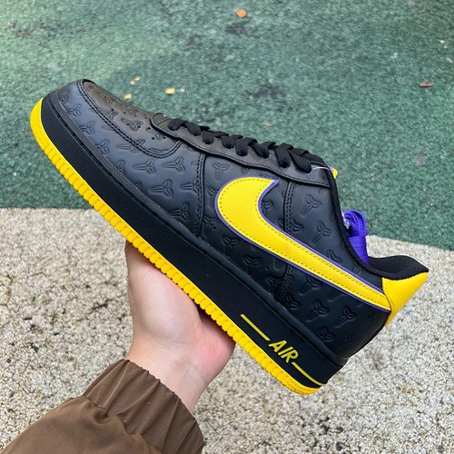 Nike Air Force 1 Low Black Yellow HV5122-001