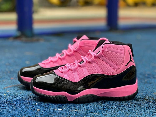 Air Jordan 11 Black Pink Basketball Shoes CT8012-500