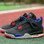 Air Jordan 4 Retro "Rare Air" Black Blue Red FV5029-003