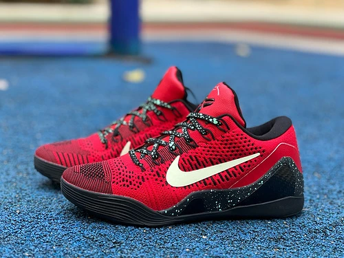 Nike Kobe 9 Elite Low Red Black 639045-101