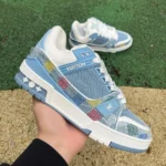 LOUIS VUITTON Trainer Blue Denim