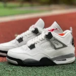 Air Jordan 4 "White Cement" 2025 AJ4 Premium Leather FV5029-100