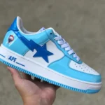 BAPE STA SK8 Blue Grey White