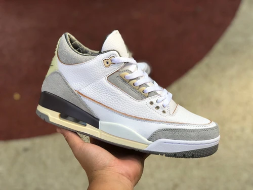 Air Jordan 3 A Ma Maniere "Sail" Distressed Cost-Effective Version