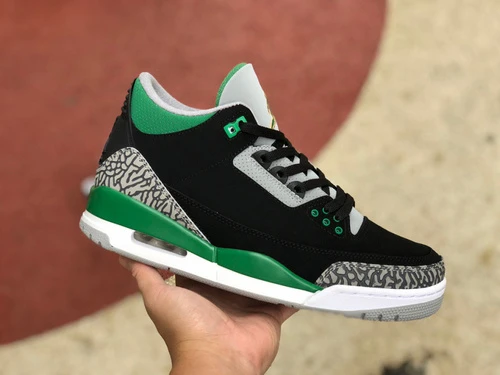 Air Jordan 3 Retro "Pine Green" Black Green