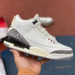 Air Jordan 3 Retro "White Cement" 2023 Distressed S2 Version