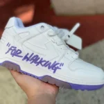 OFF-WHITE Out Of Office Purple White