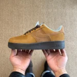 3A Pure Original Air Force 1 AF1 Deep Brown Sneakers IB4617-222