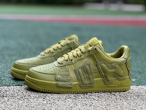 Pure Original CPFM x Nike Air Force 1 Low Top Green Skate Shoes FQ7069-300