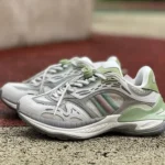 GUCCI 圆头抽绳 2.0 灰绿休闲鞋