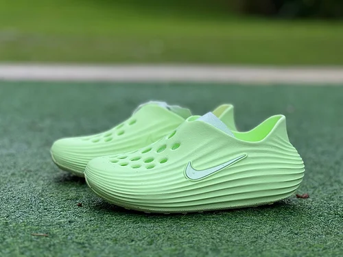 LW 正版 Nike ReactX Rejuven8 绿色木屐鞋 HV5062-700