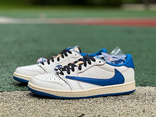 LJR版 AJ1 Travis Scott x Fragment Design 低帮 2.0 运动鞋 DM7866-104