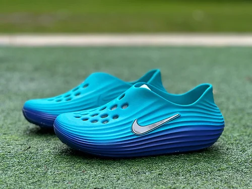 LW 正版 Nike ReactX Rejuven8 蓝紫木屐鞋 HV5060-301