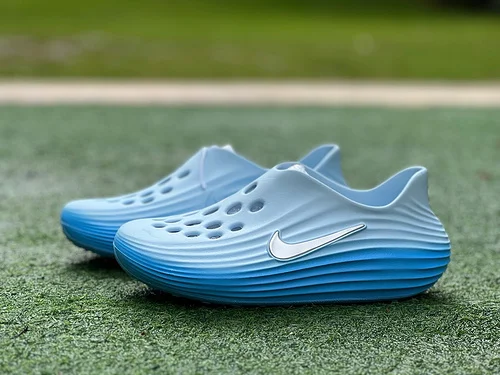 LW 正版 Nike ReactX Rejuven8 白蓝木屐鞋 HV5060-402