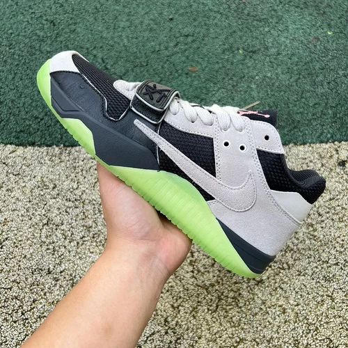 S2 正版 Travis Scott x Chase B x Jordan Jumpman Jack 黑绿运动鞋 IH7971-001