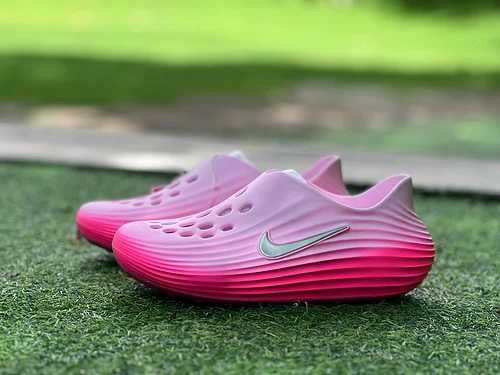 LW 正版 Nike ReactX Rejuven8 白粉木屐鞋 HV5062-601