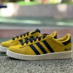 正版 Bruce Lee x Adidas JABBAR 黄色运动鞋
