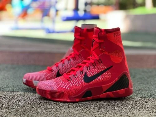 正版 耐克 Kobe 9 Elite 高帮 Protro 红色运动鞋 FZ7335