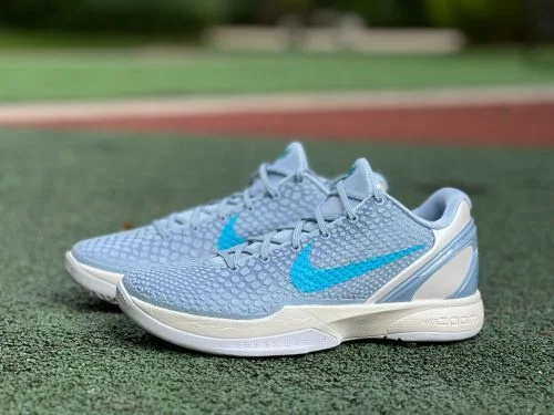 S2 正版 Kobe 6 UNC 蓝联名运动鞋 IO3672-40