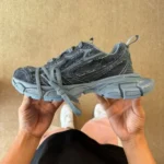 VG 巴黎世家 3XL 10代 牛仔帆布深蓝运动鞋