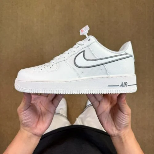 3A 正版 Air Force 1 AF1 拼接米白运动鞋 IB7677-101