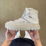 正版 HOKA ONE ONE 超高帮米色越野跑鞋 1129958/STPST