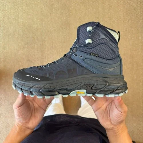 正版 HOKA ONE ONE 超高帮深蓝联名越野跑鞋 1144651/BJDT