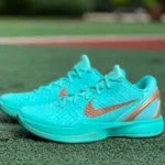 S2正版 Kobe 6“自由女神像”绿铜运动鞋 IQ5774-300