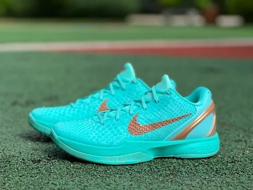 S2正版 Kobe 6“自由女神像”绿铜运动鞋 IQ5774-300