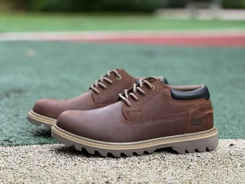 2025官方CAT/卡特彼勒户外工作轻底低帮休闲系带靴系列