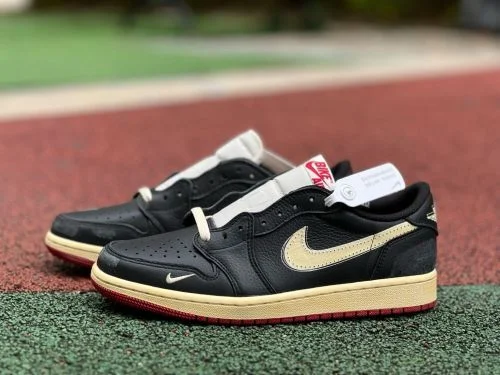 AJ1 低帮白黑红 Nigel Bike 运动鞋 IB8958-001