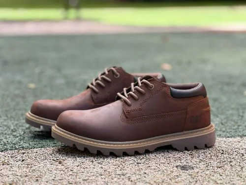 2025官方CAT/卡特彼勒户外工作轻底低帮休闲系带靴系列