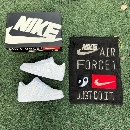 S2正版 Air Force 1 CPFM 低帮纯白运动鞋 FQ7069-100