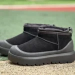 UGG CL Ultra Mini 防水麂皮保暖雪地靴 中帮 (1)