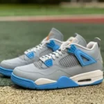 正版 AJ4 灰蓝复古运动鞋 314254-041