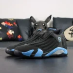 Air Jordan 14“大学蓝”黑蓝运动鞋