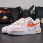 VLONE x 耐克 Air Force 1 白橙运动鞋 AA5360-100