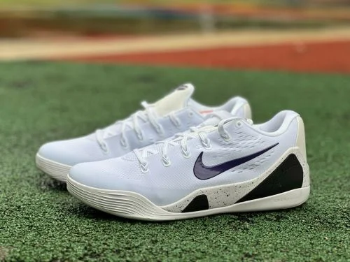 S2 正版 Nike Kobe 9 低帮 EM Think Pink PE 黑白紫运动鞋 IH1401-100