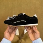 Alo Yoga Sunset 薄底定制蕾丝珍珠休闲鞋