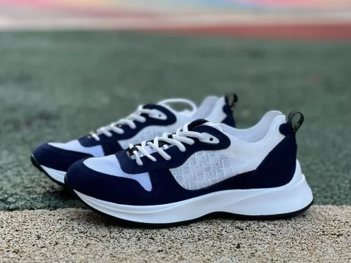 迪奥 B25 Oblique Runner 白米低帮运动鞋