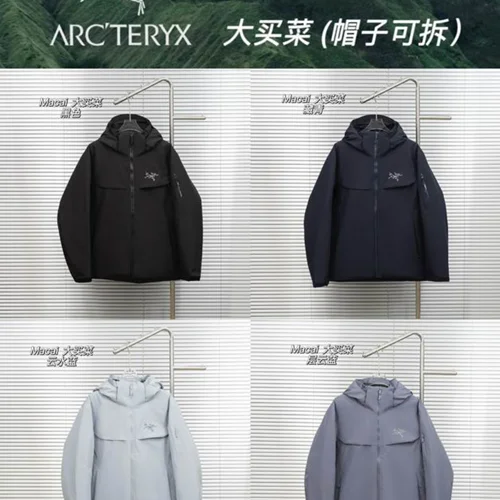 Arcteryx 羽绒服户外男士保暖夹克 S-2XL